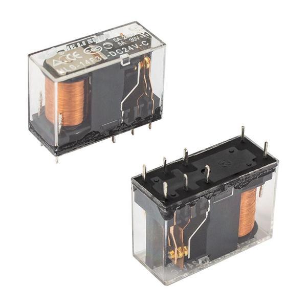 Ayt 24V Role Çift Kontak 8 Bacak 5 Amper  24 Volt 8 Pin Röle - Image 1