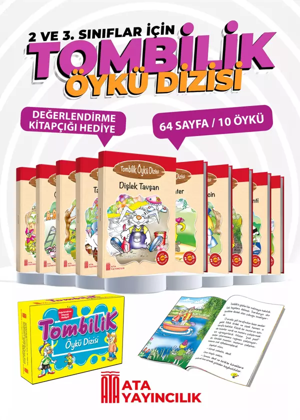 Tombilik Öykü Dizisi (2 ve 3. sınıflar) Ata Yayıncılık - Ata Yayıncılık - Image 1