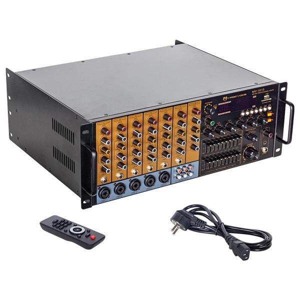 Ayt Magicvoice Mv-1213 6 Kanal 100W Rms Max 800W Trafolu Anfi Bluetooth Usb Okul Cami Konferans Salonu Stüdyo Tipi Amfi - Image 1