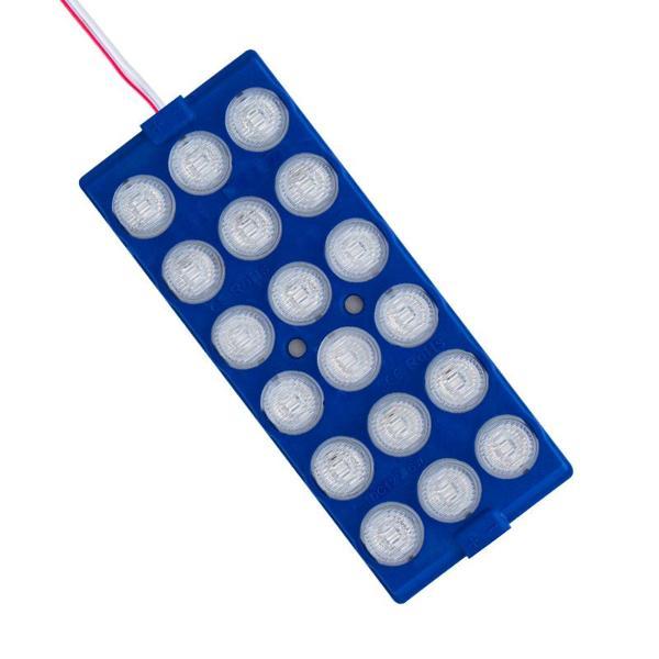 Ayt Powermaster 12 Volt 6 Watt Mavi 18 Ledli 2'li Paket Modül Led - Image 1