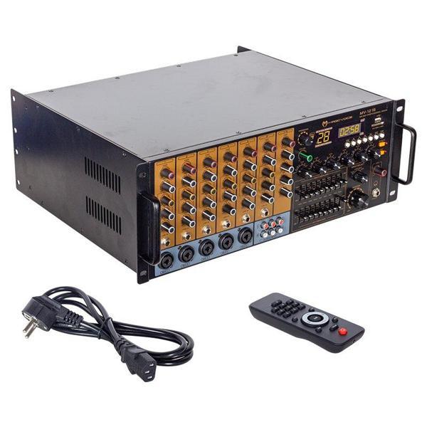 Magicvoice Mv-1216 6 Kanal 300W Rms Max 2400W Trafolu Anfi Mixer Stüdyo Tipi Okul Cami Konferans Salonu Amfisi - Image 1
