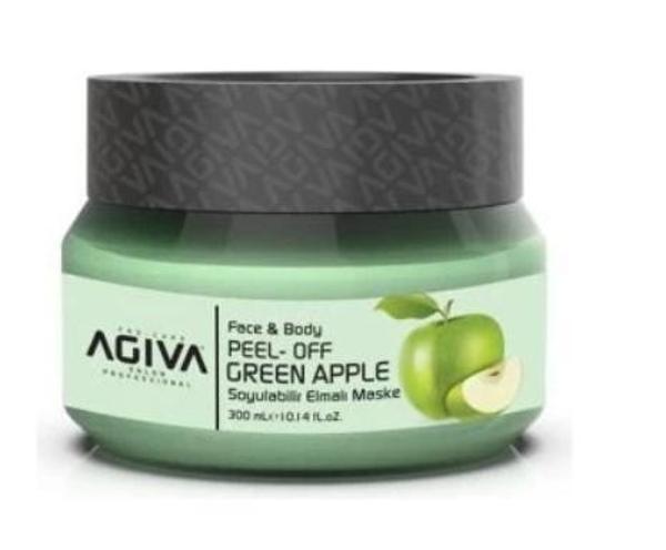 Agiva Green Apple Face-Body Peeling 250 ml - Image 1
