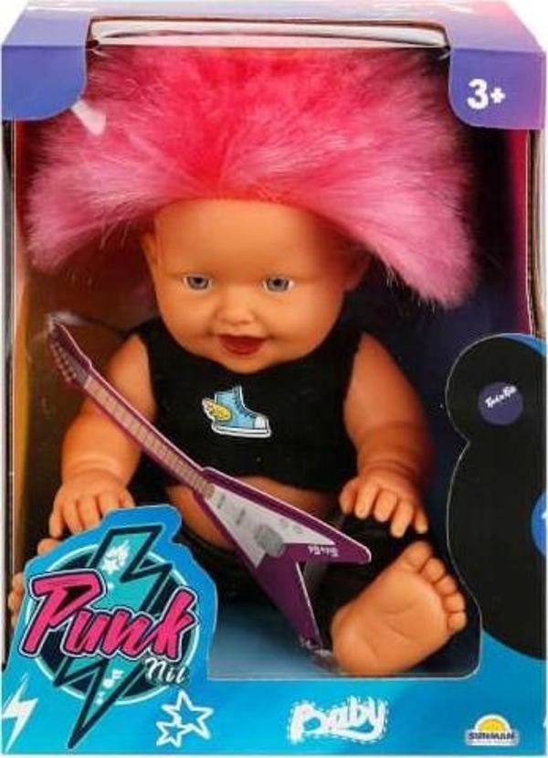 Sunman Oyuncak Bebek Nil Punk Renkli Saçlı 23Cm S00020050 (Karışık Model 1 Adet) - Image 1
