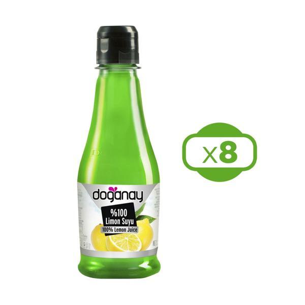 Doğanay %100 Limon Suyu 500 ml x 8 Adet Pet - Image 1