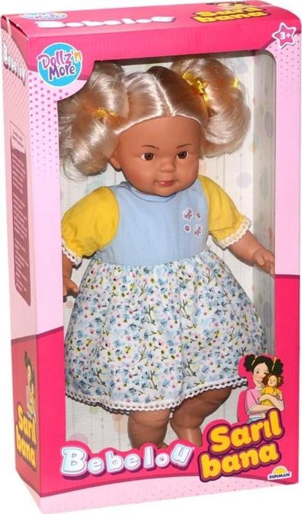 Sunman Oyuncak Bebelou Sarıl Bana Bebeği 40Cm S01040052 (Karışık Renk 1 Adet) - Image 1