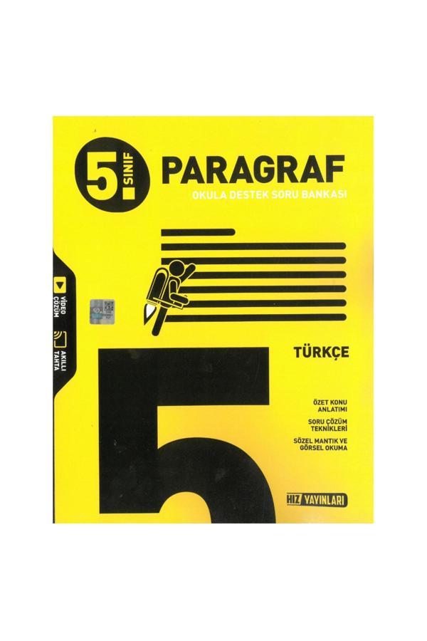 Hız Yayınları 5. Sınıf Türkçe Paragraf Soru Bankası - Hız Yayınları - Image 1