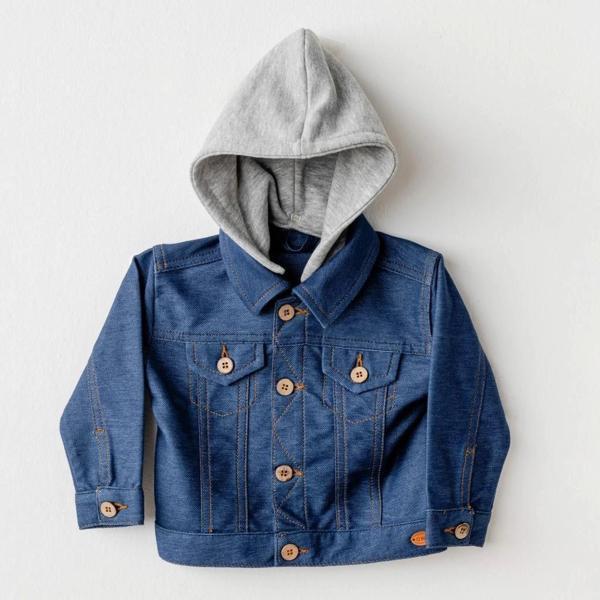 Nessiworld Andywawa AC25936 Jacket Casual Bebek Ceket İndigo - Image 1