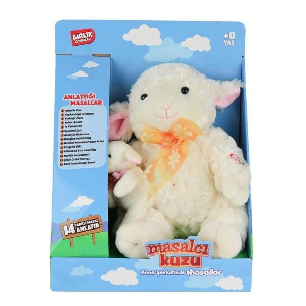 Birlik Oyuncak  M-1117526-12 Türkçe Yavrulu Masal Anlatan Kuzu  - Image 1