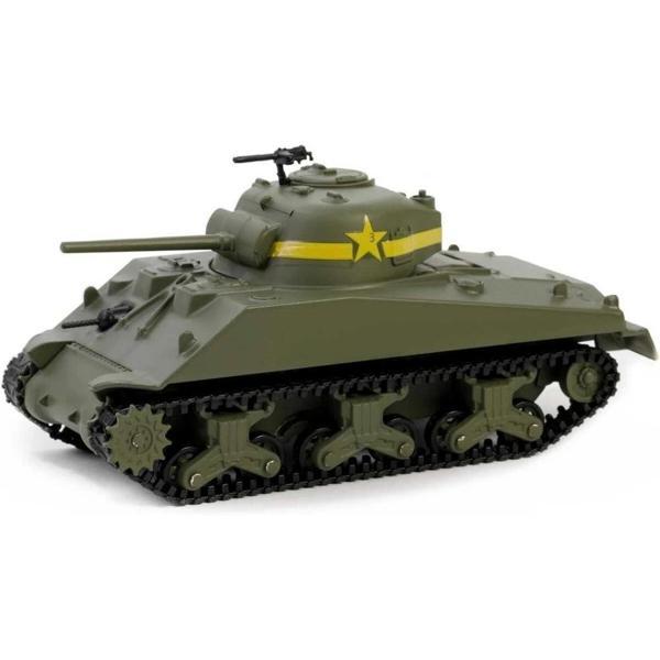 Nessiworld Greenlight 1/64 Battalion 64 Series 4- 1943 M4 Sherman Tank US Army World War II - Image 1