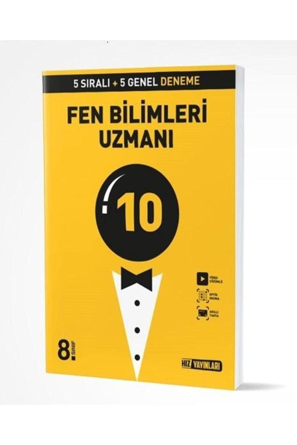 Hız Yayınları 8. Sınıf LGS Fen Bilimleri Uzmanı 10 Deneme - Hız Yayınları - Image 1