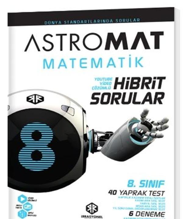 Astromat 8. Sınıf Matematik Hibrit Soru Bankası - İrrasyonel Yayınları - Image 1