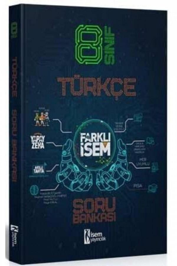 2021 8. Sınıf Farklı İsem Türkçe Soru Bankası İsem Yayıncılık - İsem Yayıncılık - Image 1