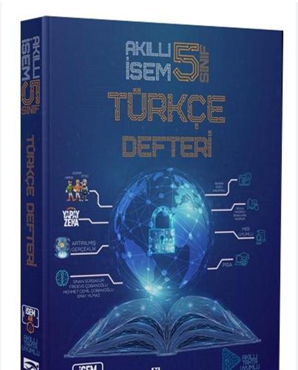 5.Sınıf Akıllı İsem Türkçe Defteri İsem Yayıncılık - İsem Yayıncılık - Image 1