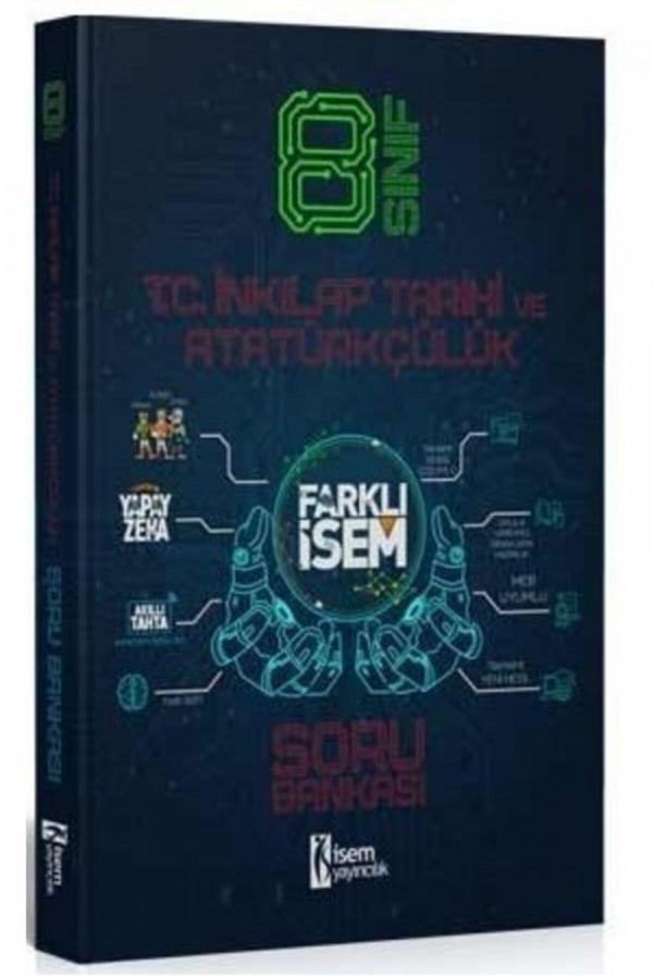 8. Sınıf Farklı İsem İnkılap Tarihi ve Atatürkçülük Soru Bankası Farklı İsem - İsem Yayıncılık - Image 1