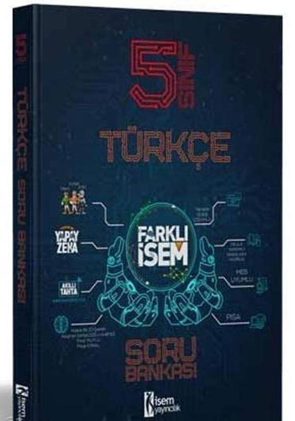 İsem Yayınları 5. Sınıf Türkçe Farklı İsem Soru Bankası - İsem Yayıncılık - Image 1