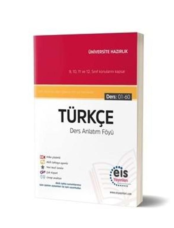 Eis Yayınları YKS Türkçe Ders Anlatım Föyü - Eis Yayınları - Image 1