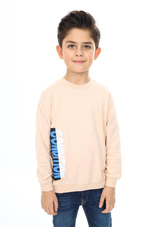 Toontoy Erkek Çocuk Baskılı Sweatshirt - Image 1