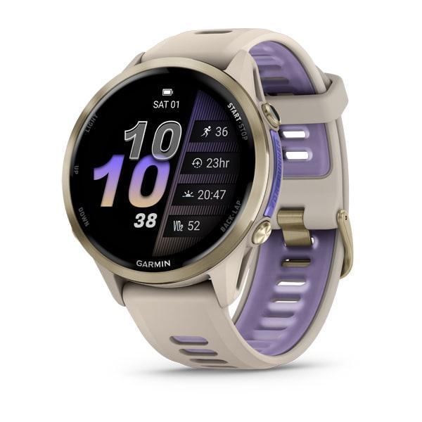 Garmin Forerunner 970 Soft Gold Titanyum | Gri - Image 1