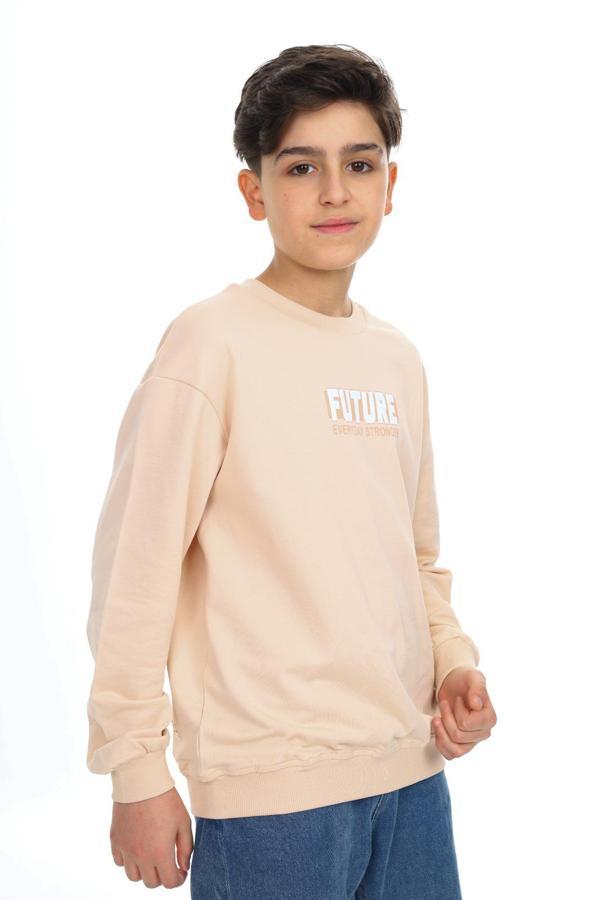 Toontoy Erkek Çocuk Baskılı Sweatshirt - Image 1