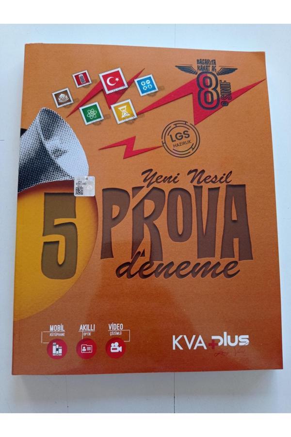 8.Sınıf LGS Yeni Nesil Prova 5 Deneme KVA Koray Varol Yayınları - Koray Varol Yayınları - Image 1