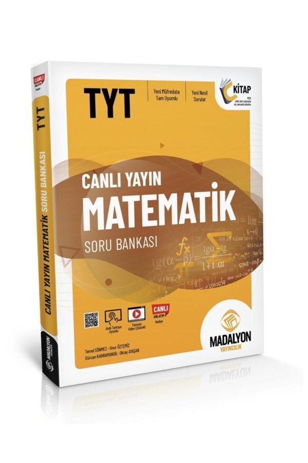 Tyt Matematik Canlı Yayın Soru Bankası Madalyon Yayınları - Madalyon Yayınları - Image 1