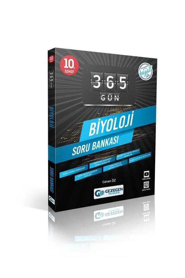 10. Sınıf 365 Gün Biyoloji Soru Bankası Gezegen Yayıncılık - Gezegen Yayıncılık - Image 1