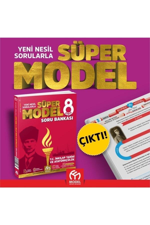 8. Sınıf T.C. İnkılap Tarihi ve Atatürkçülük Süper Model - Model Eğitim Yayınları - Image 1