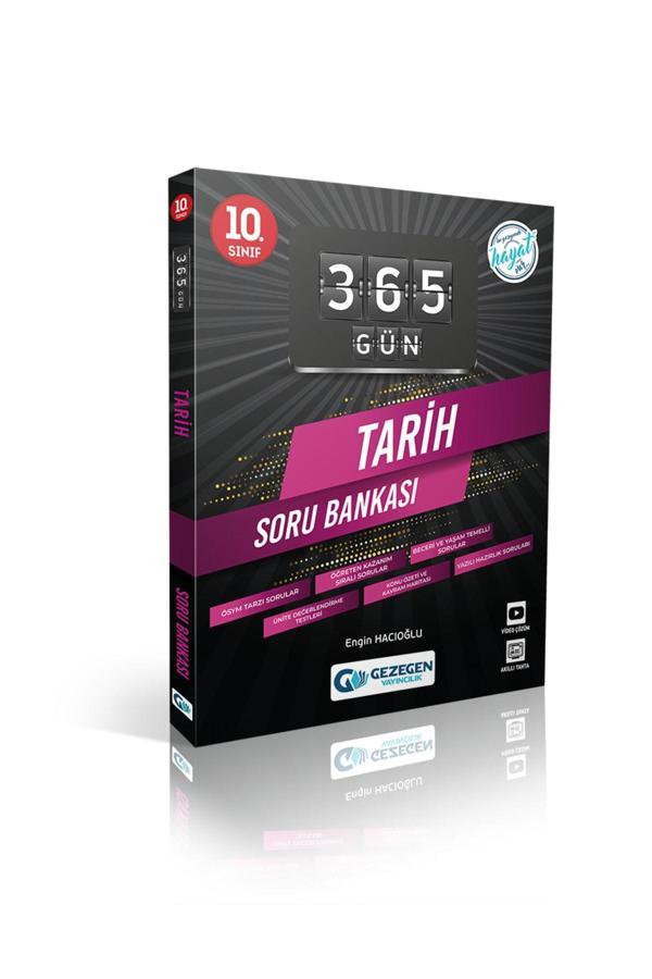 10. Sınıf 365 Gün Tarih Soru Bankası Gezegen Yayıncılık - Gezegen Yayıncılık - Image 1