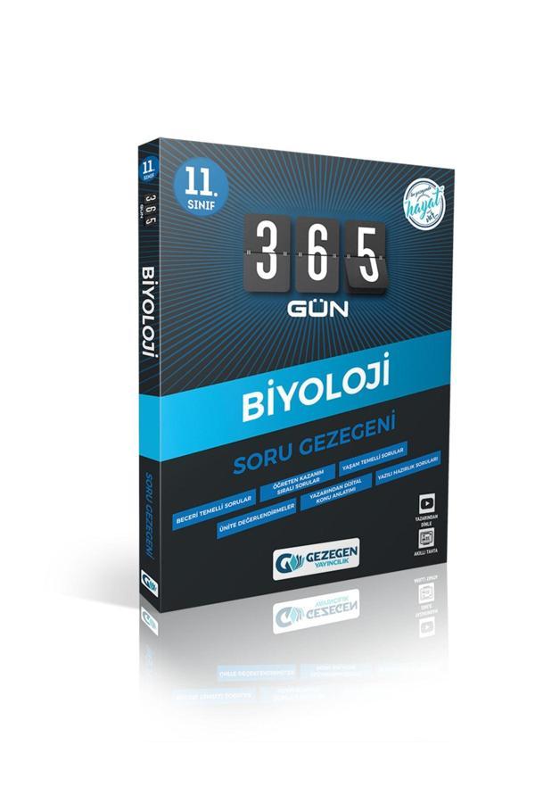 11. Sınıf 365 Gün Biyoloji Soru Bankası Gezegen Yayıncılık - Gezegen Yayıncılık - Image 1