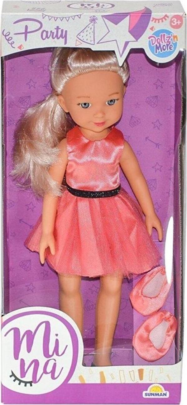 Sunman Oyuncak Mina Party Bebek 35 Cm S00030071 - Image 1