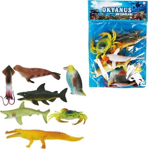 Sunman Oyuncak Okyanus Hayvanları Büyük Poşet S01000713 - Image 1