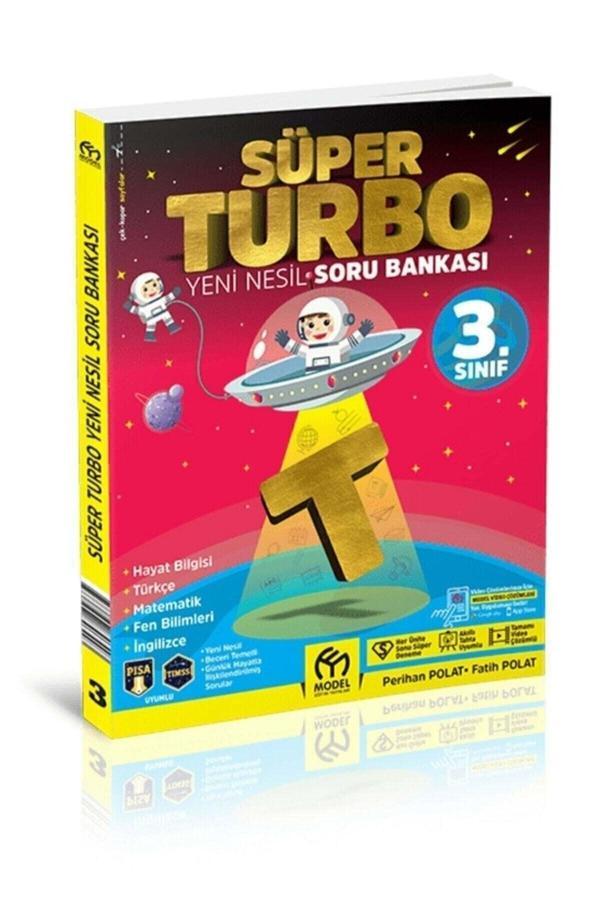 Model Eğitim Yayınları Model Eğitim 3. Sınıf Süper Turbo Yeni Nesil Soru Bankası - Model Yayınları - Image 1