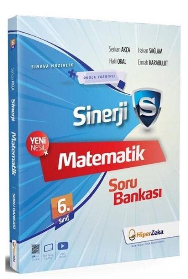 6. Sınıf Matematik Sinerji Soru Bankası Hiper Zeka Yayınları - Hiper Zeka - Image 1