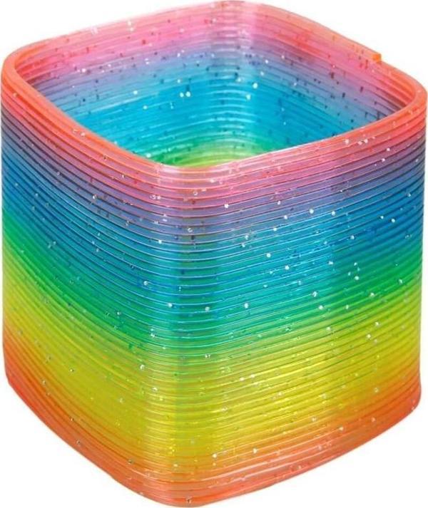 Sunman Oyuncak Rainbow Renkli Stres Yayı S00001161 (Karışık Model 1 Adet) - Image 1