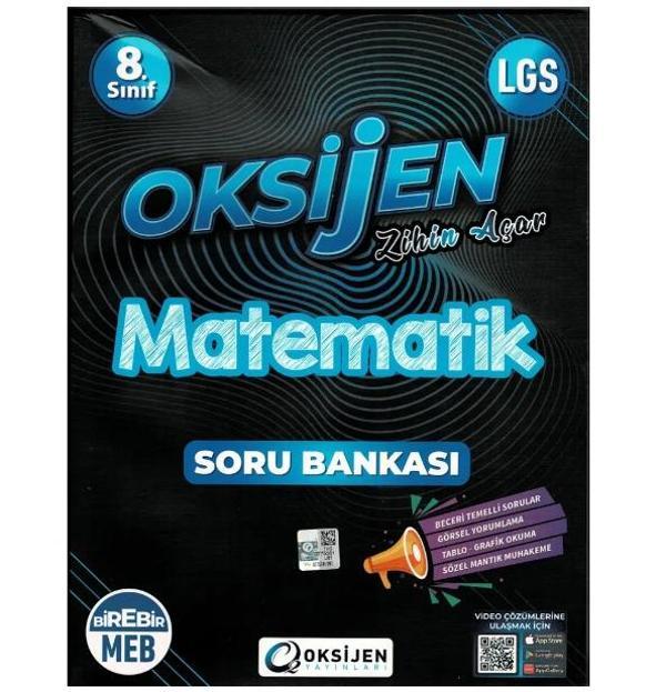 Oksijen Yayınları 8. Sınıf Lgs Matematik Soru Bankası - Oksijen Yayınları - Eğitim - Image 1