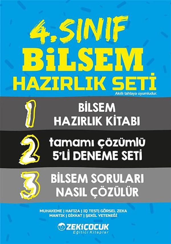 Zeki Çocuk 4. Sınıf Bilsem Hazırlık Seti - Örnek Akademi Yayınları - Image 1