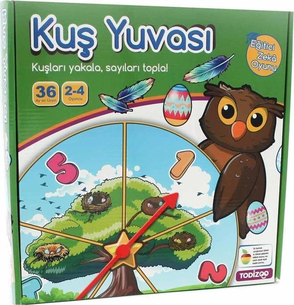 Todizoo Kuş Yuvası Eğitici Zeka Oyunu 83902 - Image 1