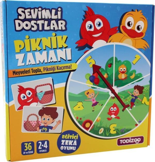 Todizoo Sevimli Dostlar Piknik Zamanı Kutu Oyunu 83911 - Image 1