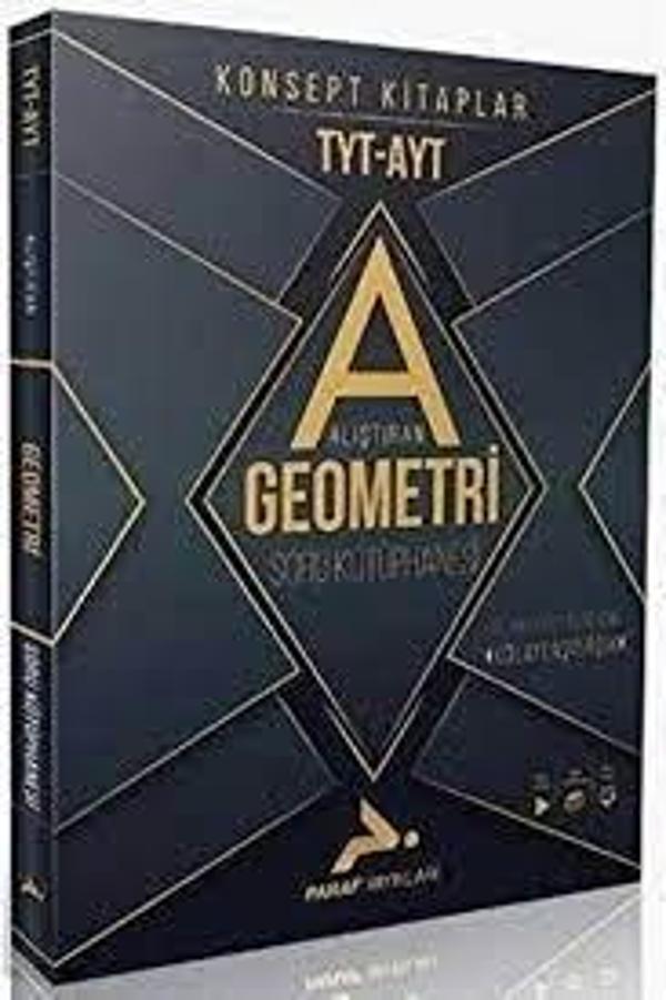 Paraf Yayınları Konsept Kitaplar TYT - AYT Alıştıran Geometri Soru Kütüphanesi - PRF Paraf Yayınları - Image 1