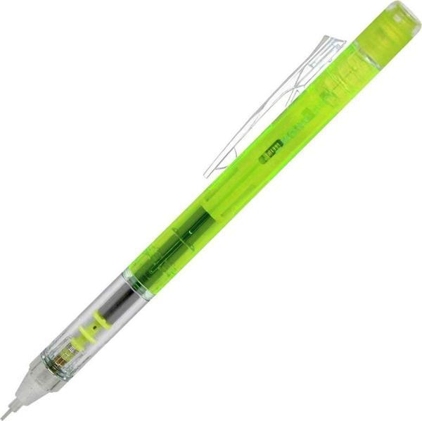 Tombow Mono Graph Mekanik Kurşun Kalem Versatil Kalem 0.5 Mm Şeffaf Limon LV-T-DPA-138C - Image 1