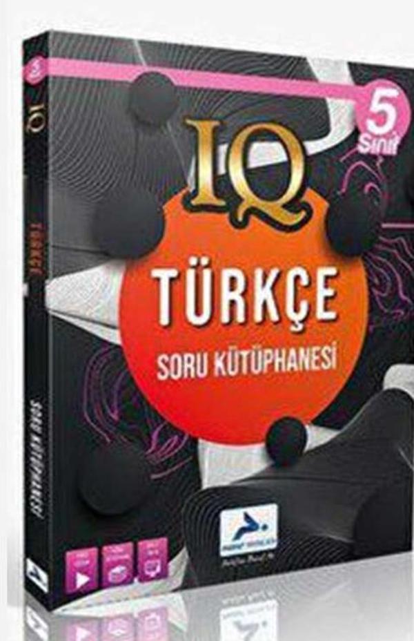 PRF Yayınları Prf 5. Sınıf IQ Türkçe Soru Kütüphanesi - PRF Paraf Yayınları - Image 1