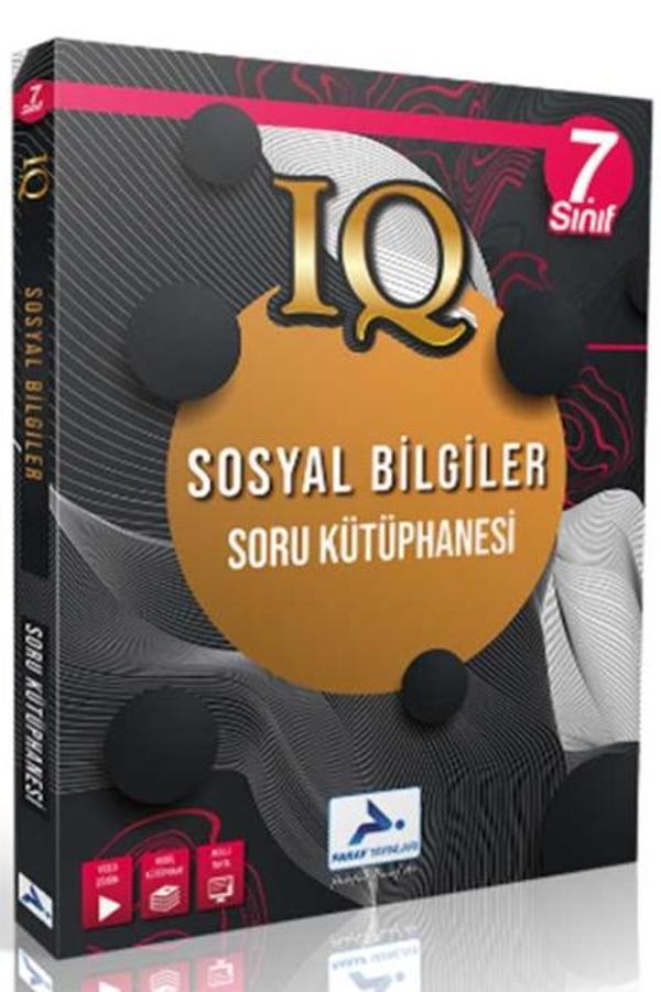 PRF Yayınları PRF 7. Sınıf IQ Sosyal Bilgiler Soru Kütüphanesi - Paraf Yayınları - Image 1