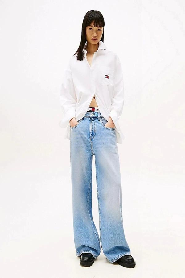 TJW OVS BADGE OXFORD SHIRT EXT - Image 1