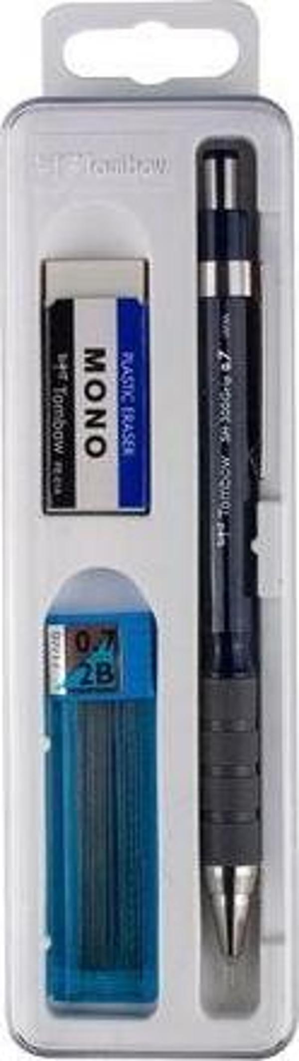 Tombow Versatil Kalem Sh-300 Grip 0.7 Mm Plastik Kutulu Set Lacivert - Image 1