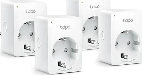 TP-Link Tapo P100 Mini Wi-Fi Akıllı Priz 4 Lü Paket - Image 1