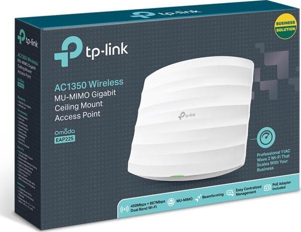 TP-Link Tavan Tipi 1350 Mbps Mu-Mimo Kablosuz Access Point Eap225 - Image 1