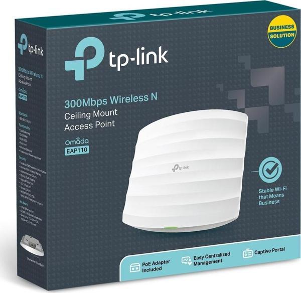 TP-Link Tavan Tipi 300 Mbps Kablosuz Access Point Eap110 - Image 1