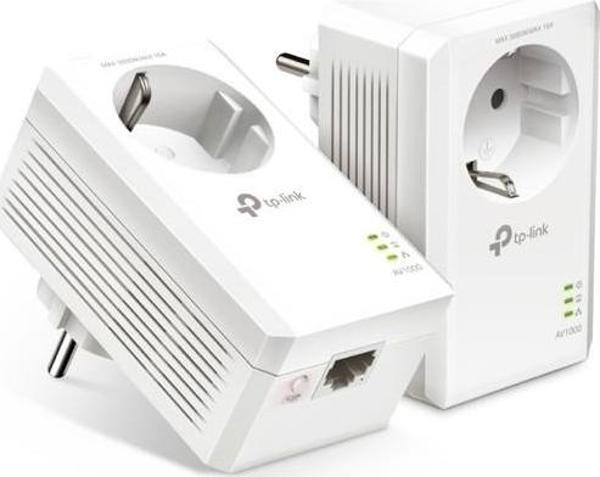 TP-Link TL-Pa7017P 1000 Mbps Gigabit Priz Girişli Powerline Adaptör - Image 1
