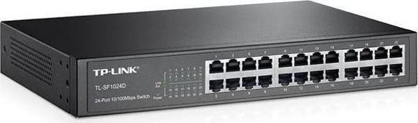 TP-Link Tl-Sf1024D 24 Port 10-100 Mbps Switch Hub Çelik Kasa Rack Mount - Image 1