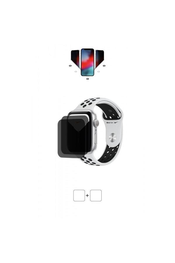 Apple Watch 44 Mm Nike Series 5 Akıllı Saat Mat Hayalet Ekran Koruyucu - Image 1